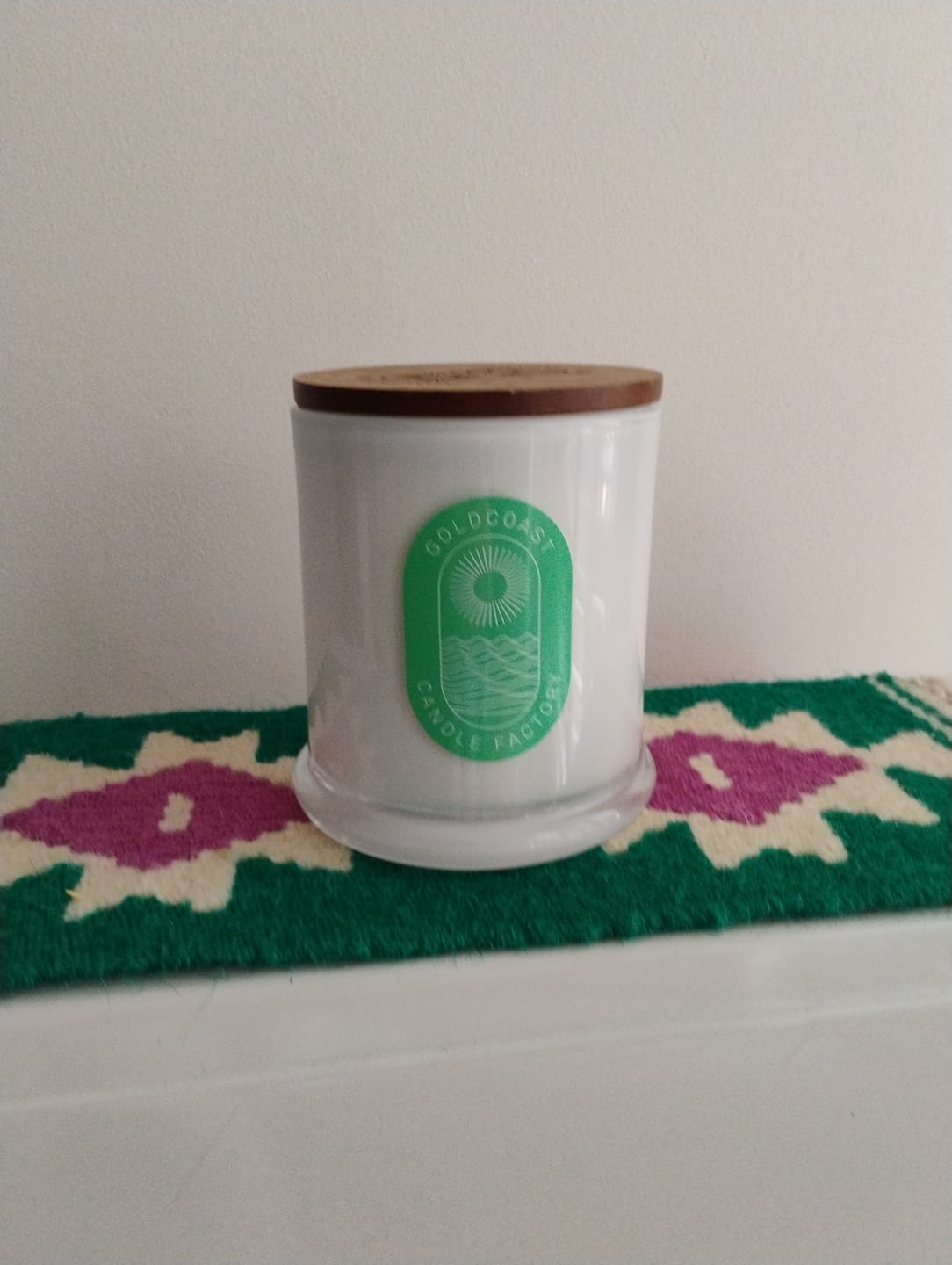 Customer photo review of Orange-Cinnamon Candle 380g
