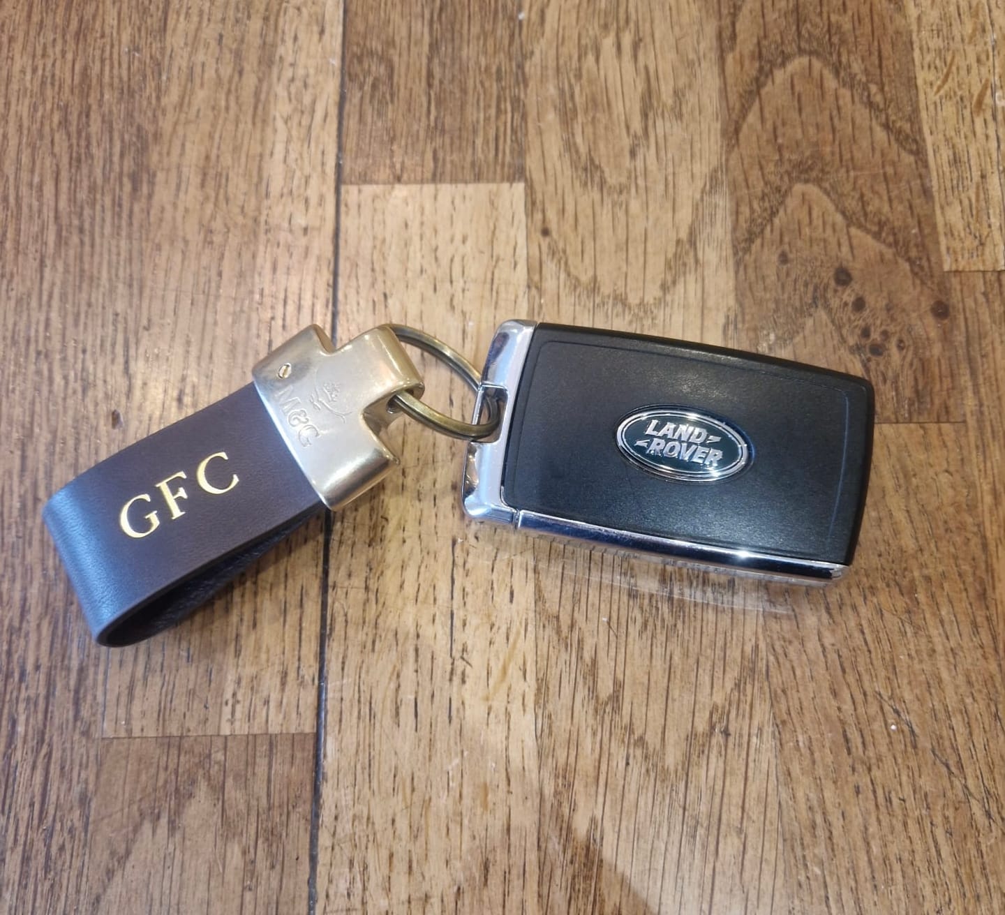Customer photo review of The M&G Keyring