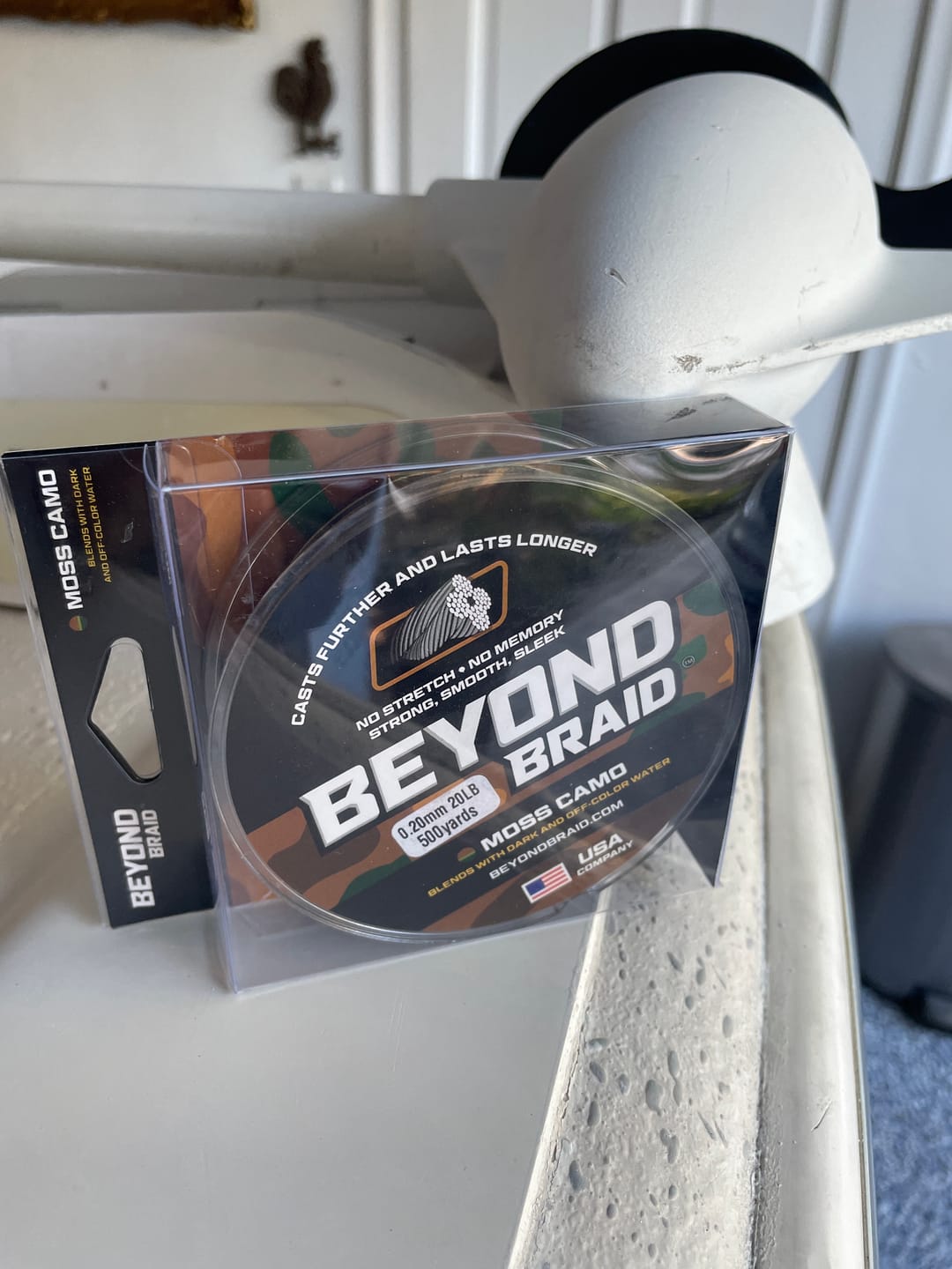 Customer photo review of Blue Wave or Moss Camo 300-2000 Yard Spools