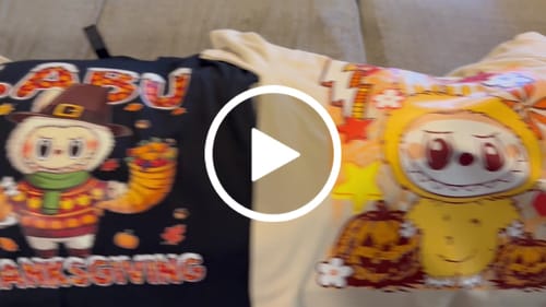 Customer video review of Build Your Own DTF Gang Sheet