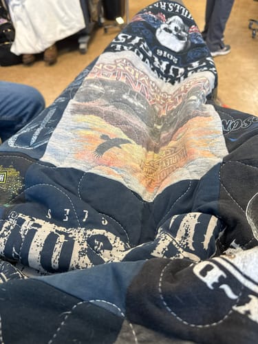 Customer photo review of Premium T-Shirt Quilts
