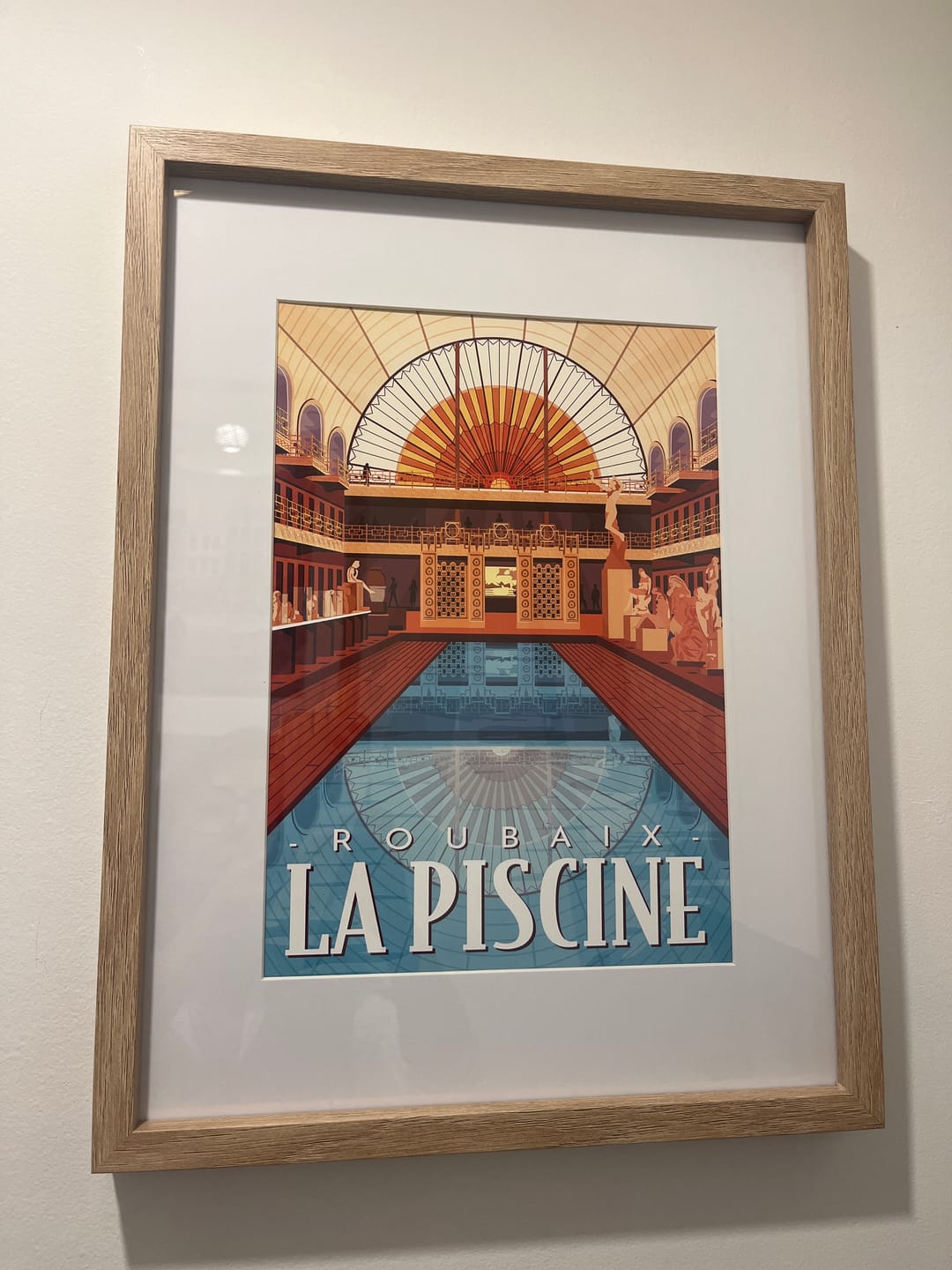 Customer photo review of AFFICHE LA PISCINE DE ROUBAIX
