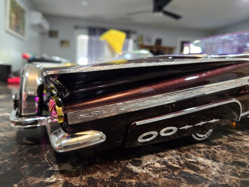 Customer photo review of 2 Tone engraved decals (Pre assembled)