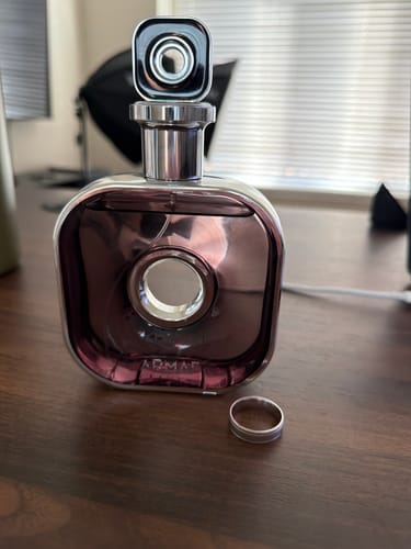 Customer photo review of Armaf Infinity Silver Eau De Parfum for Men 3.4 Oz