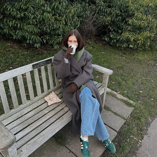Customer photo review of Nicole Maxi Coat