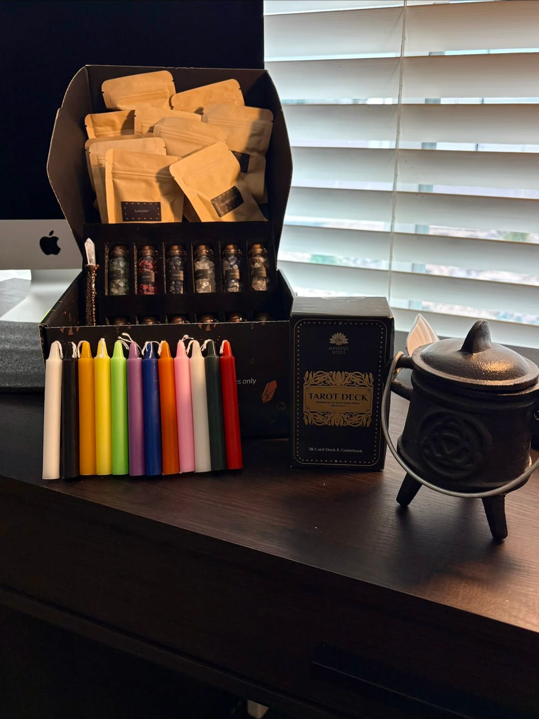 Customer photo review of Witchcraft Starter Kit + FREE Tarot Card Deck