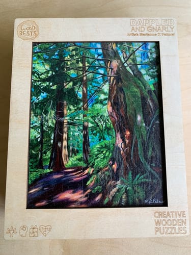 Customer photo review of Dappled and Gnarly - By Artist Marianne K Palmer