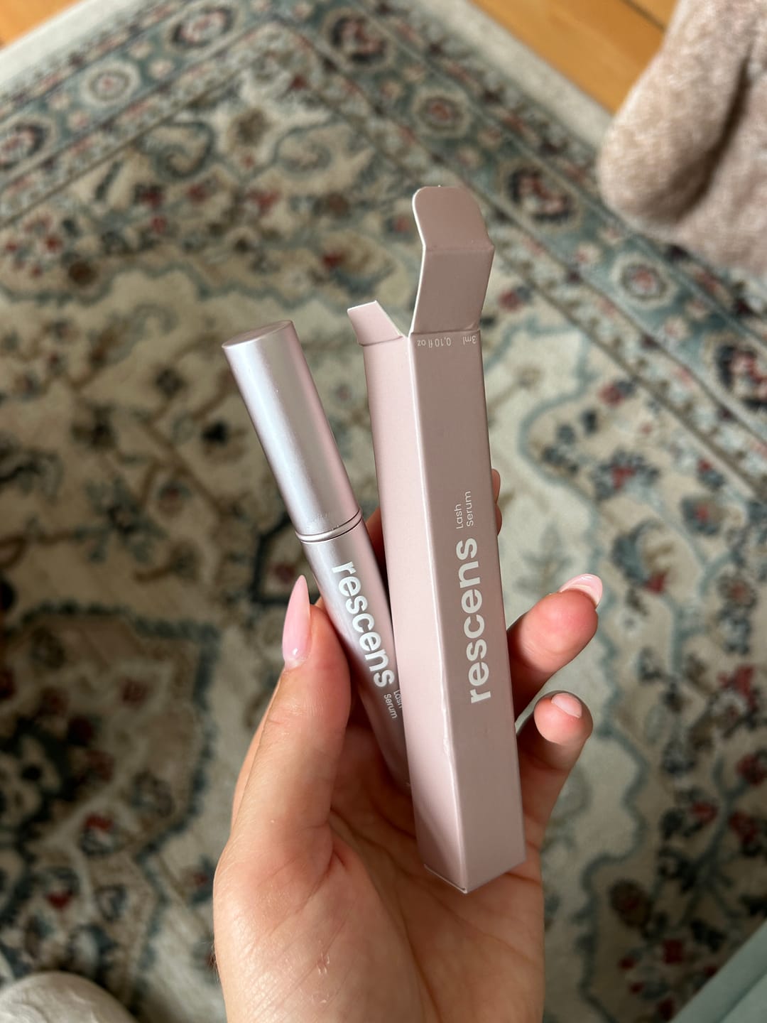 Customer photo review of Wimpernserum