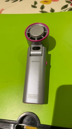 Customer photo review of BFF | Personal Hand Fan with IceTouch™