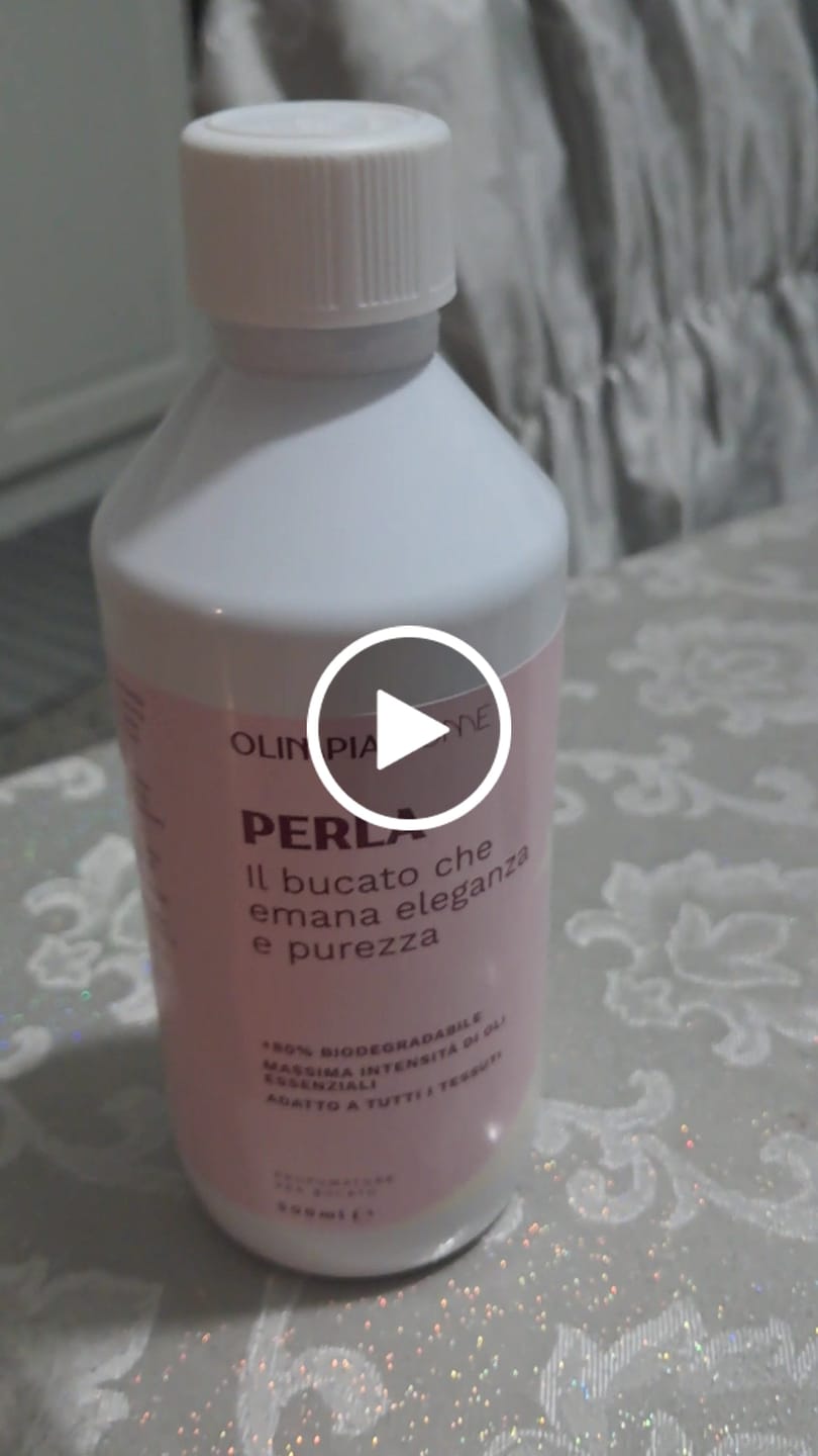 Customer video review of Perla – Il bucato che emana eleganza e purezza