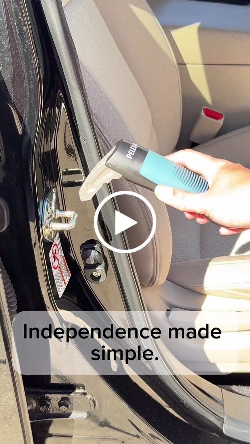 Customer video review of Car Cane Handle