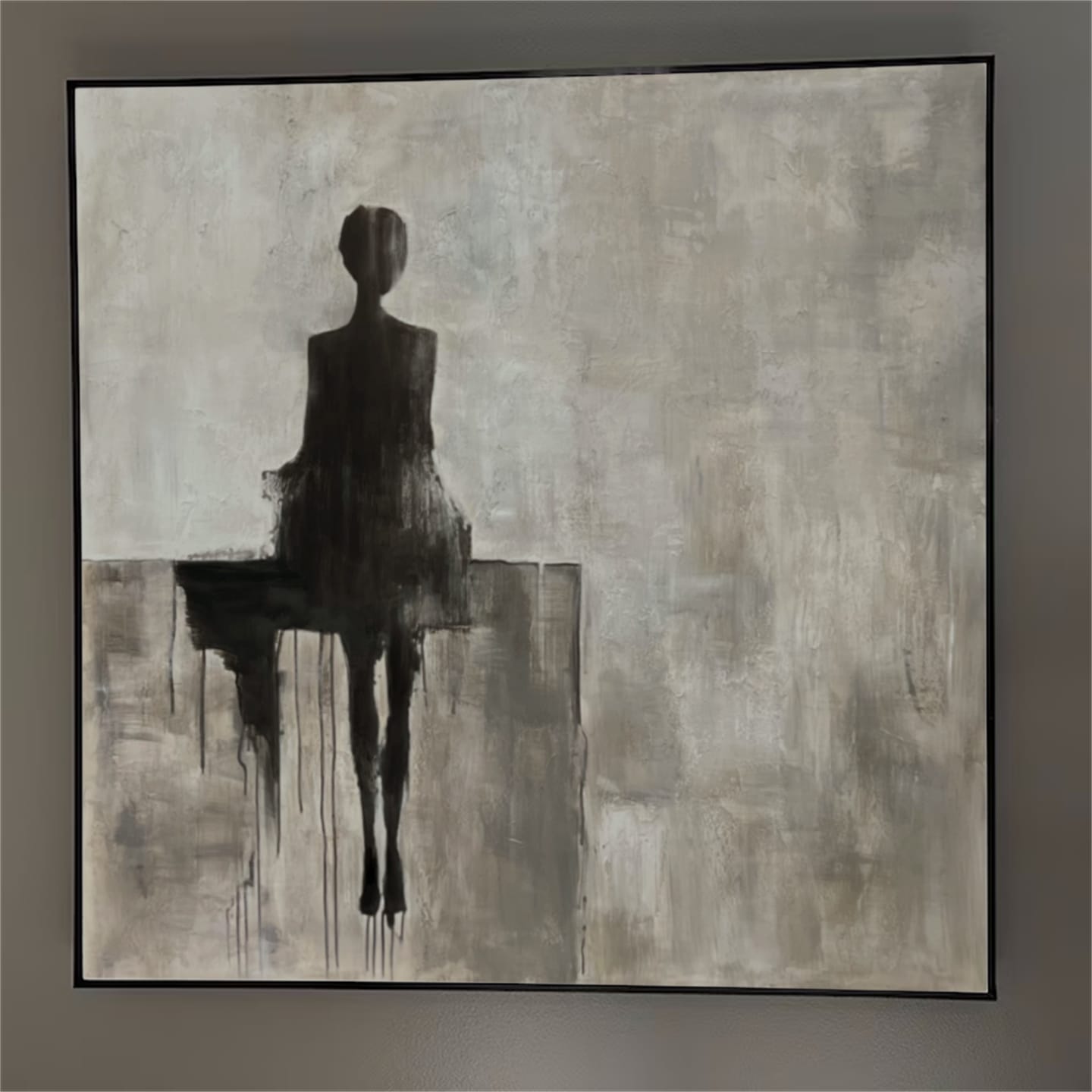 Customer photo review of Contemporary Abstract Minimalist Wall Art #CW028