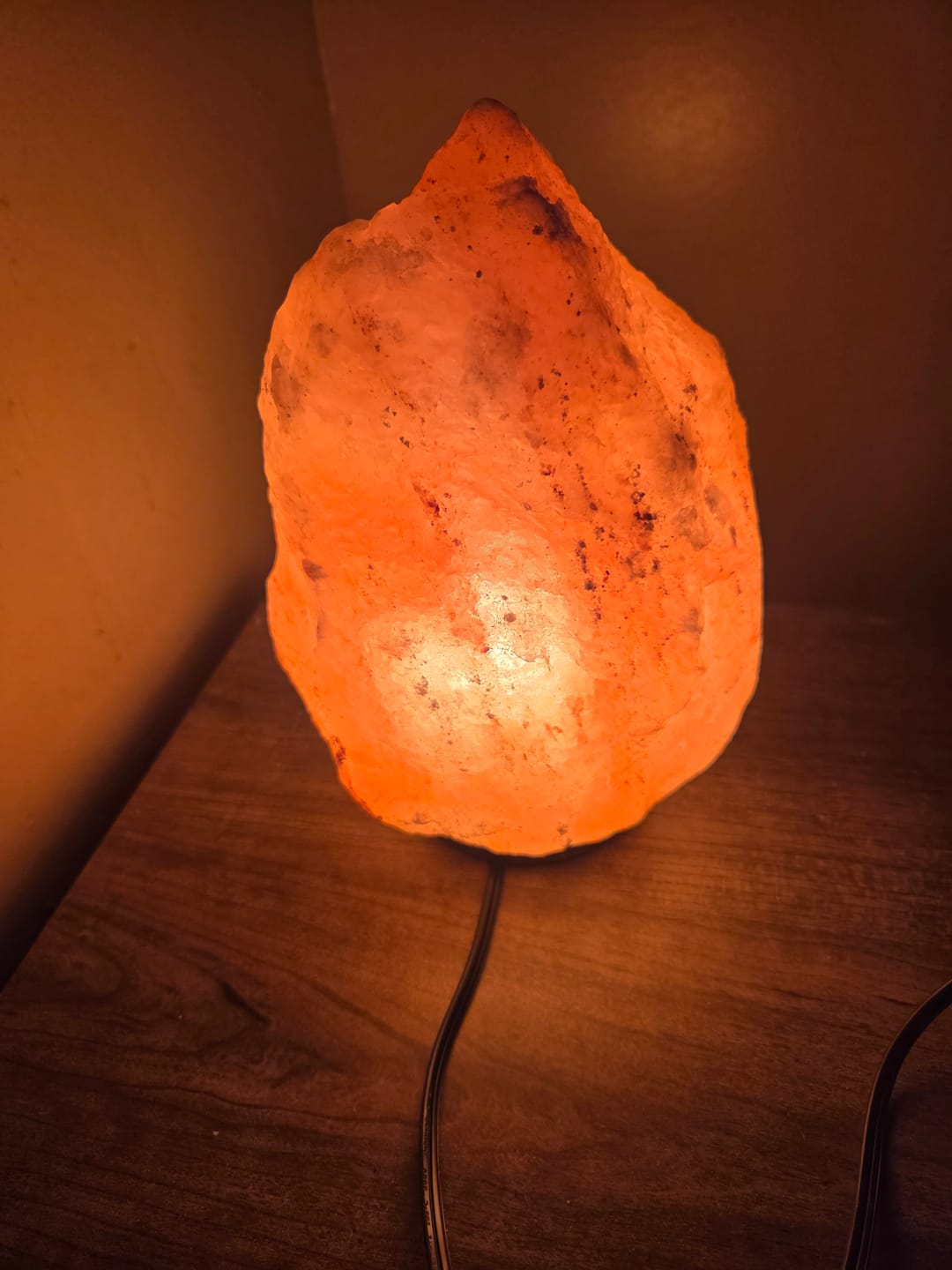 Customer photo review of Original Himalayan Salt Lamp (Large)