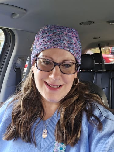 Customer photo review of Katie Beanie