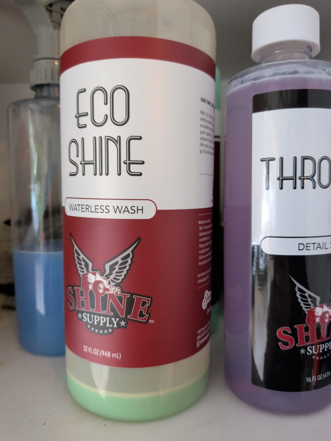 Customer photo review of Eco Shine Waterless/Rinseless Wash -  32oz.