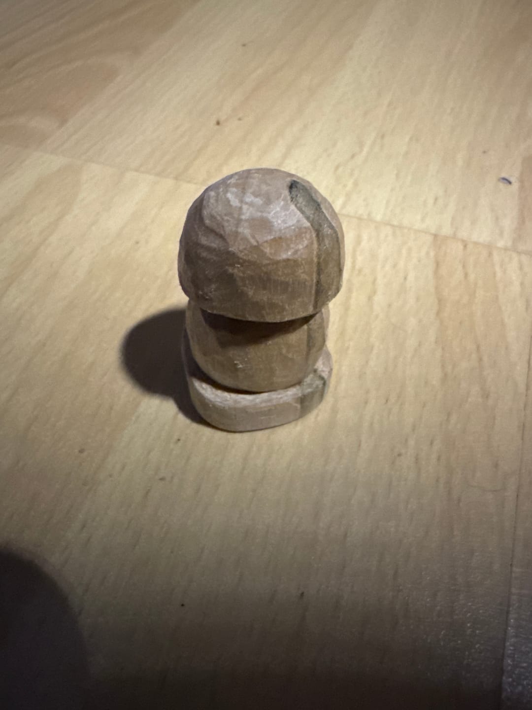 Customer photo review of Zirbenholz 10 Stk Holzblöcke mit Schnitzvorlage