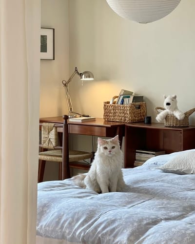 Customer photo review of Azure Breeze Floral Bedding Set