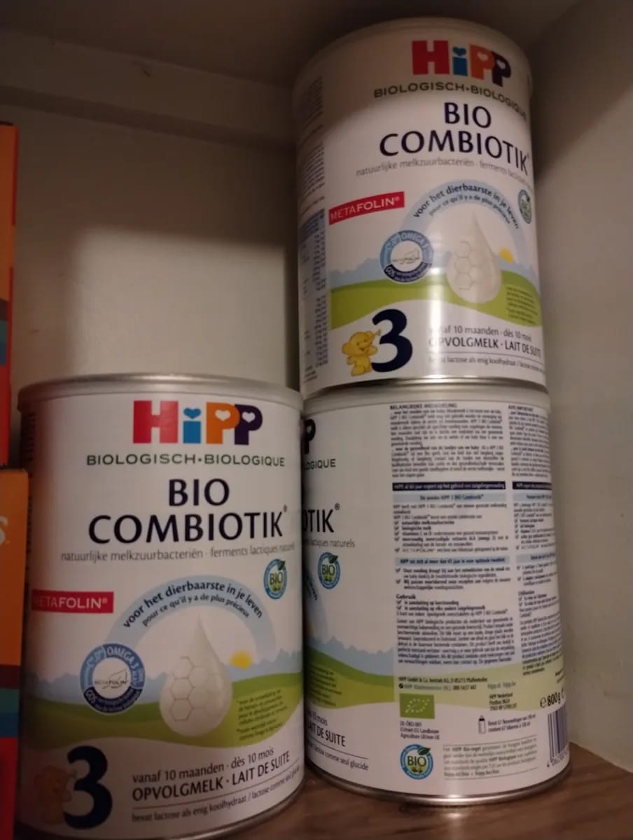 Customer photo review of HiPP Dutch Stage 3 Organic Combiotic Baby Formula 800g