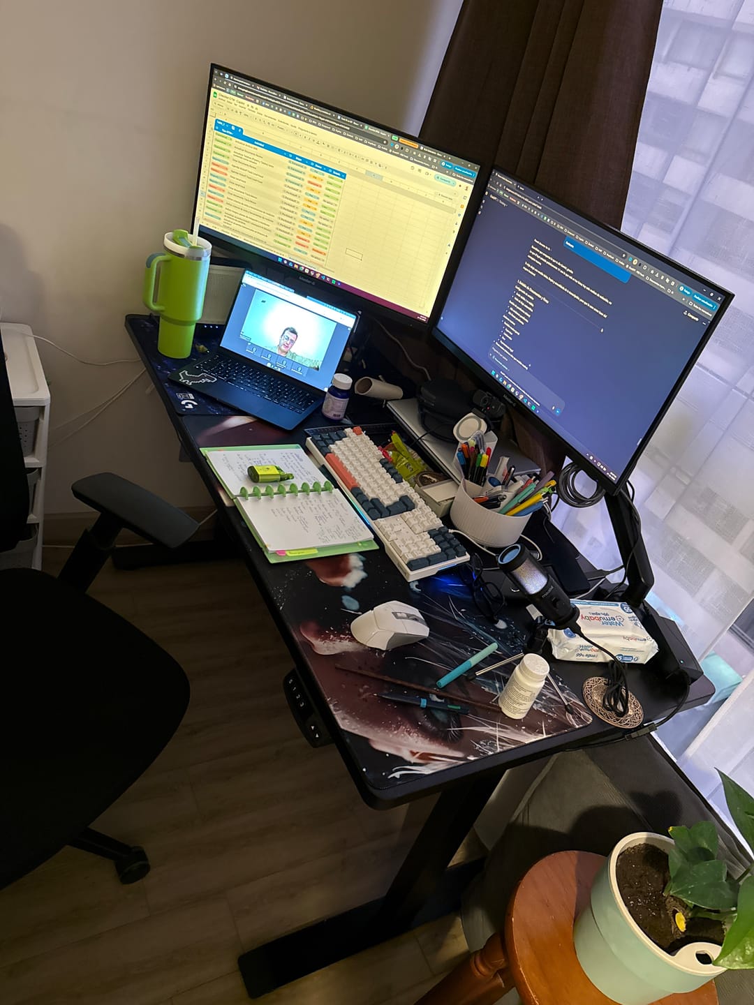 Customer photo review of Standing Desk Lite