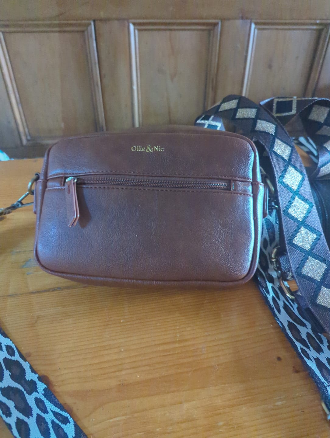 Customer photo review of Gigi Crossbody - Tan