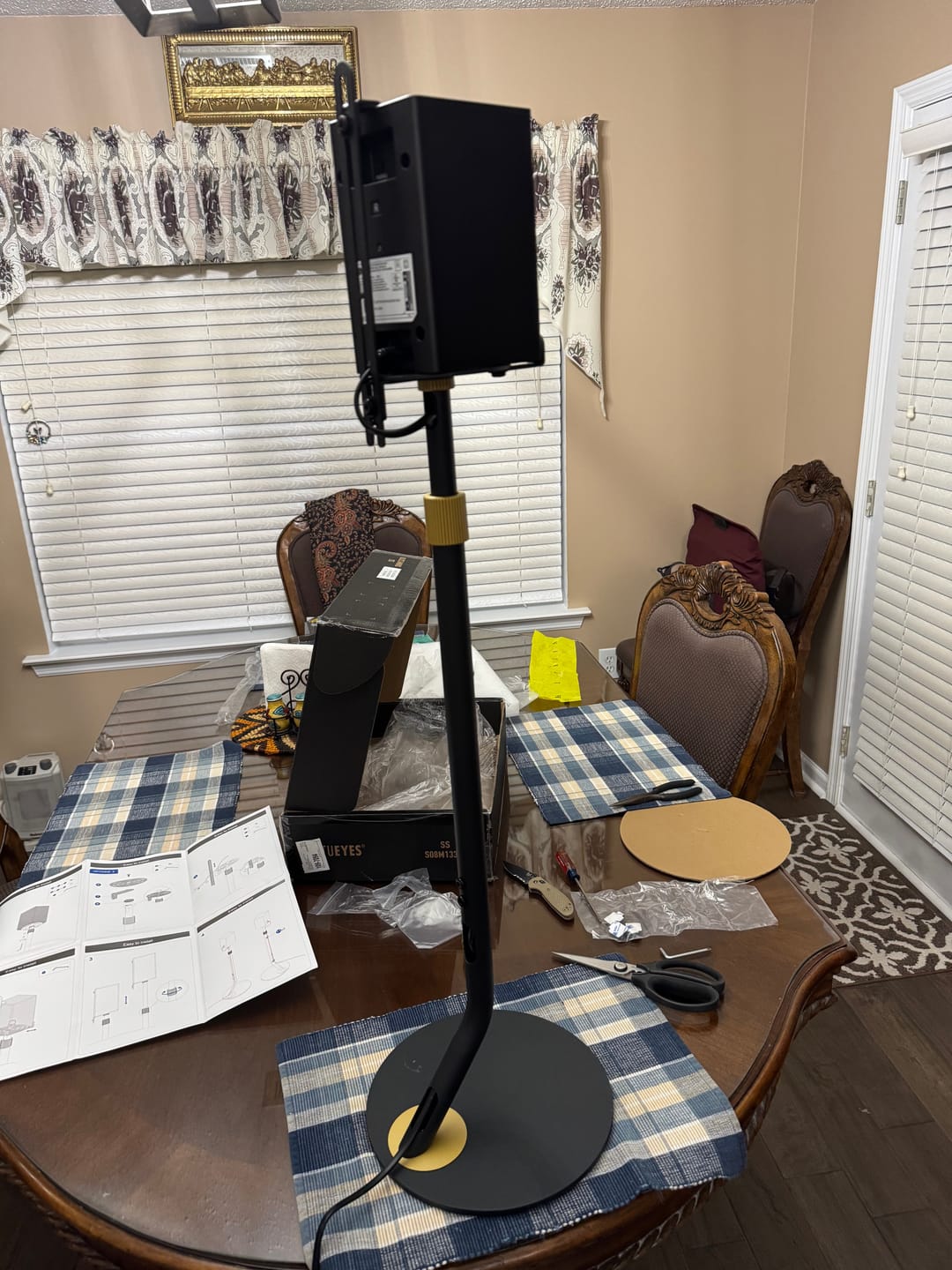 Customer photo review of Master SS08 Speaker Stand