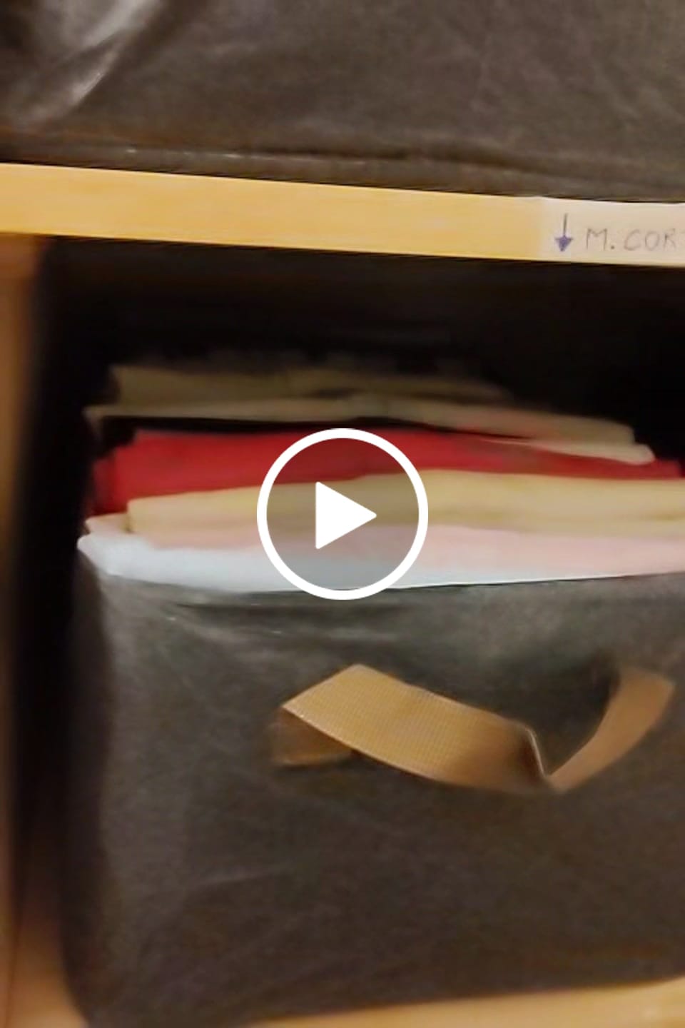Customer video review of Caja Organizadora Abierta Estructural Milhome