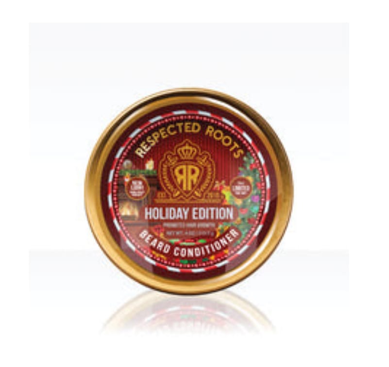 Customer photo review of Limited Edition Respected Roots Beard Conditioner - Holiday Scented (4 oz.)
