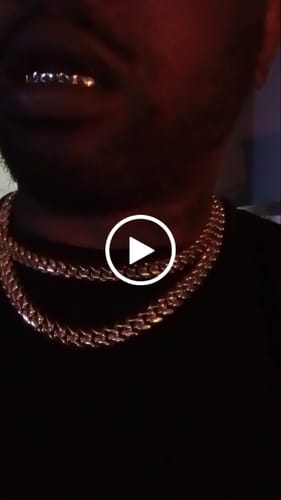 Customer video review of Miami Cuban Chain Yellow Gold