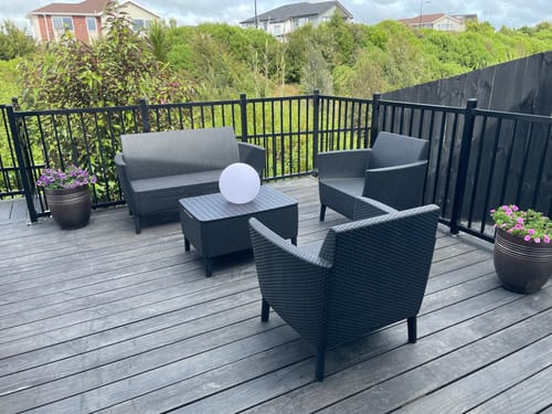 Customer photo review of Salemo Two Seater Lounge Set