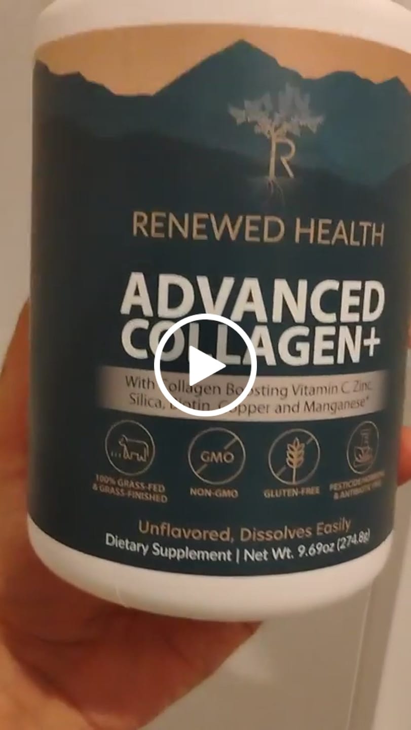 Customer video review of Advanced Collagen+