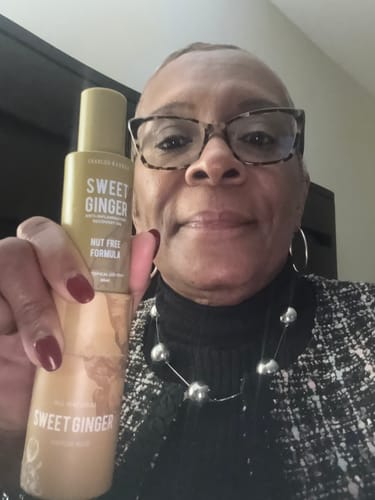 Customer photo review of [Nut-Free] Sweet Ginger Dry Oil for Sensitive Skin