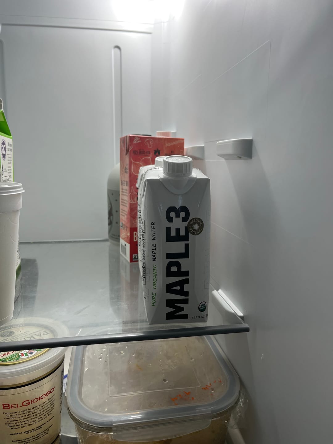 Customer photo review of Pure Organic Maple Water