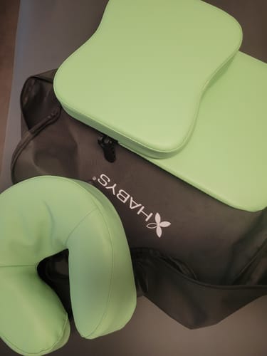 Customer photo review of Mobiler Massage Tischaufsatz Mobile Matt