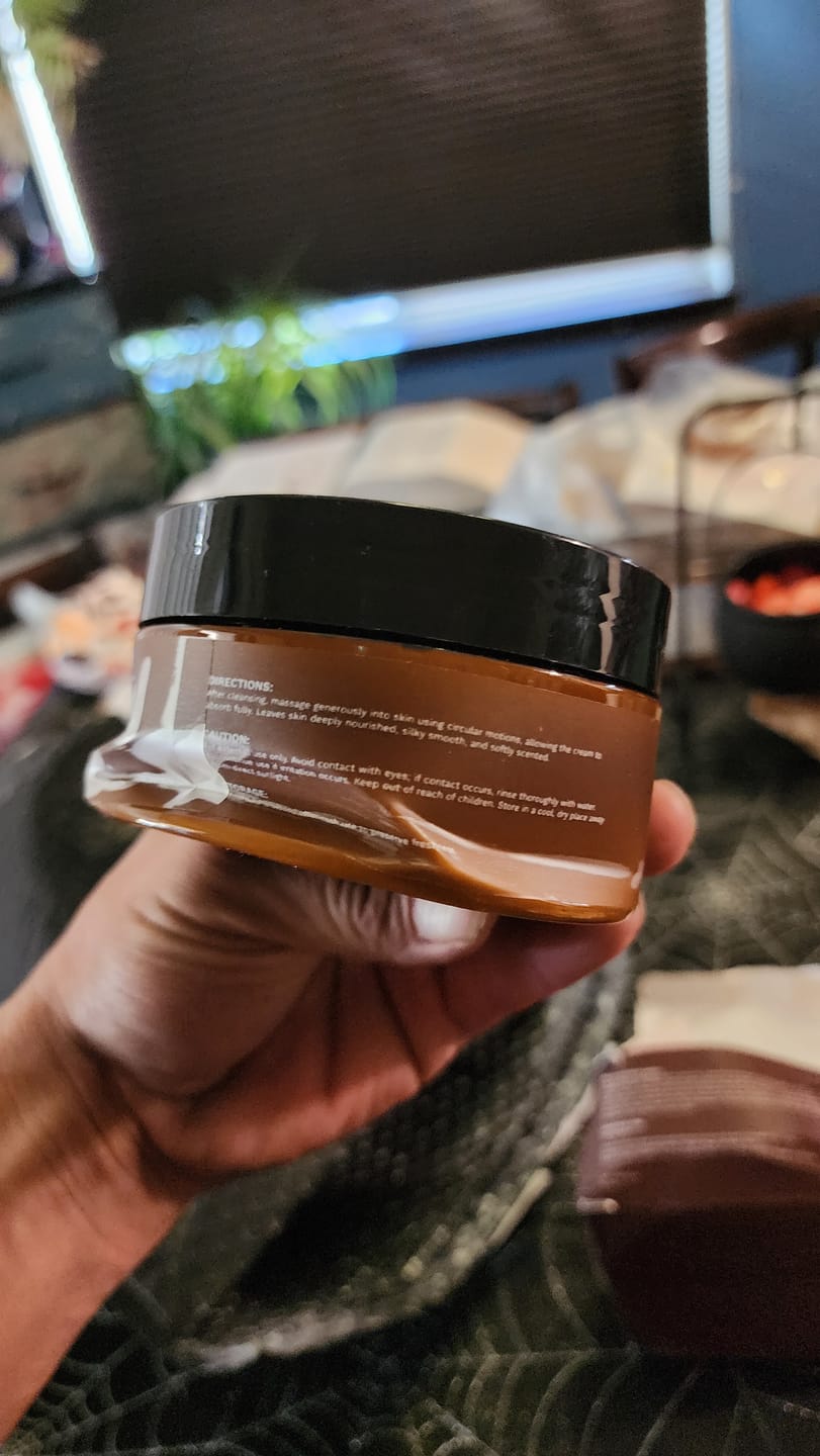 Customer photo review of Pheromone Body Butter For Men