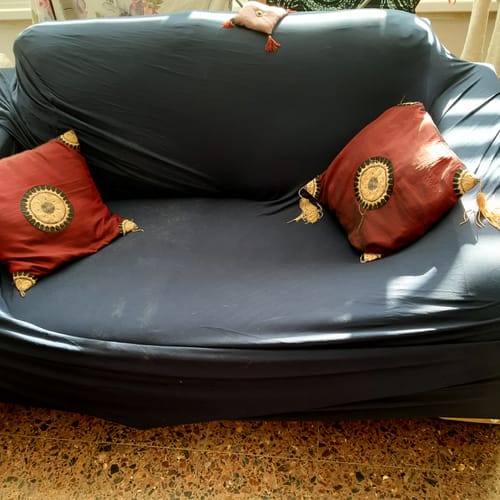 Customer photo review of כיסוי לסלון רומא 1+2+3