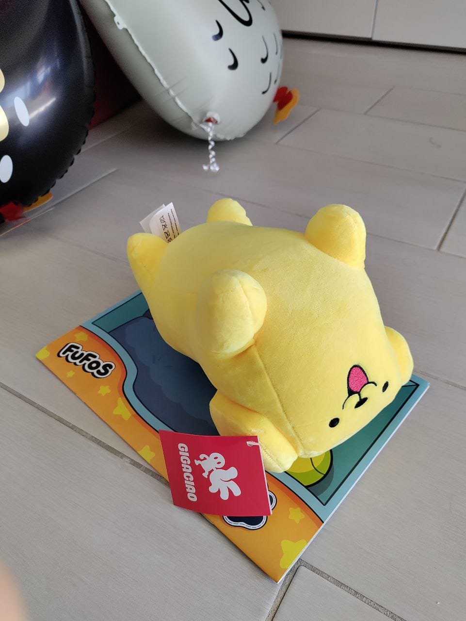 Customer photo review of Peluche Fufos + Albo Fumetti e Risate!
