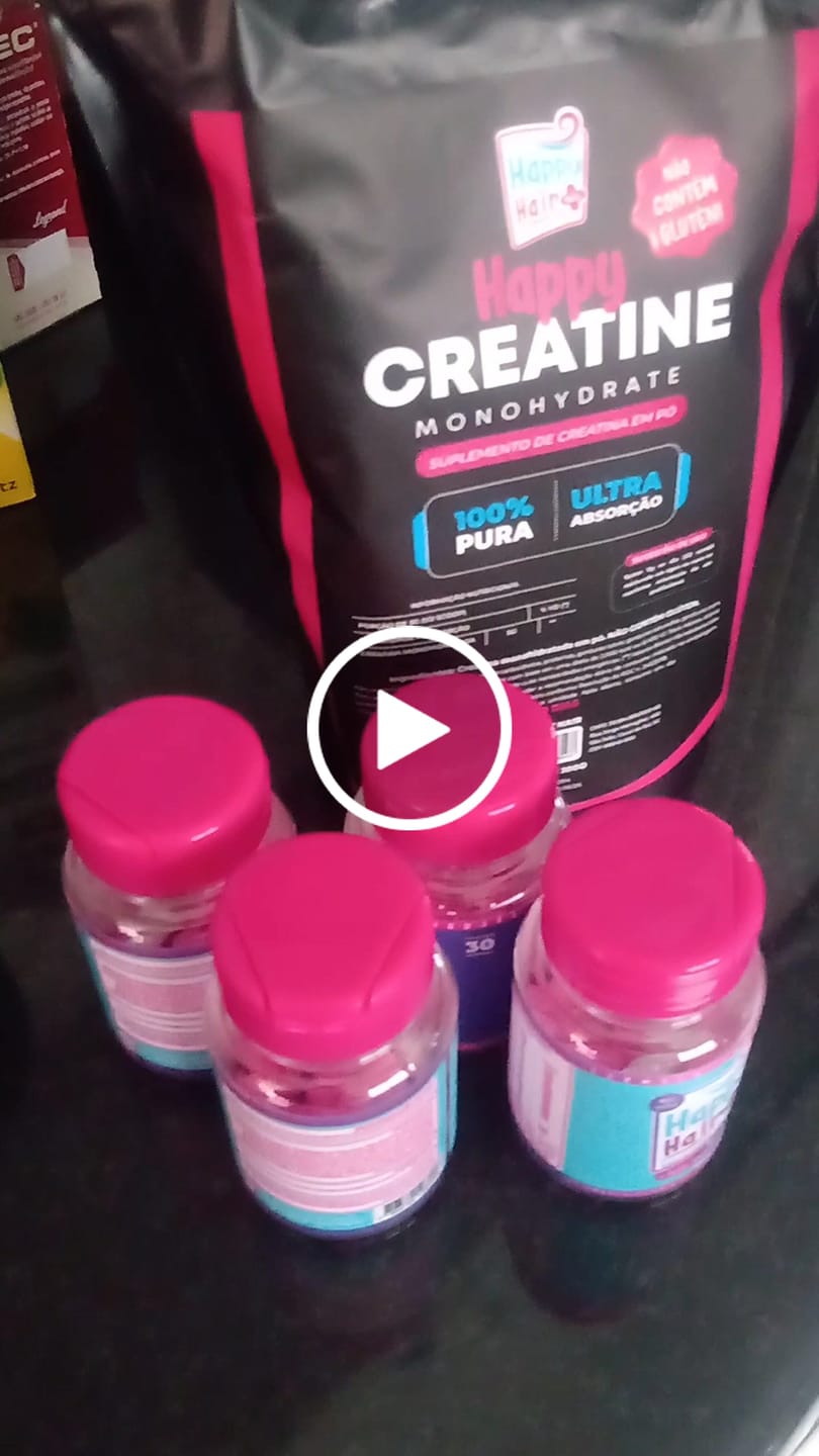 Customer video review of Creatina Monohidratada 100% Pura 300g - Happy Creatine