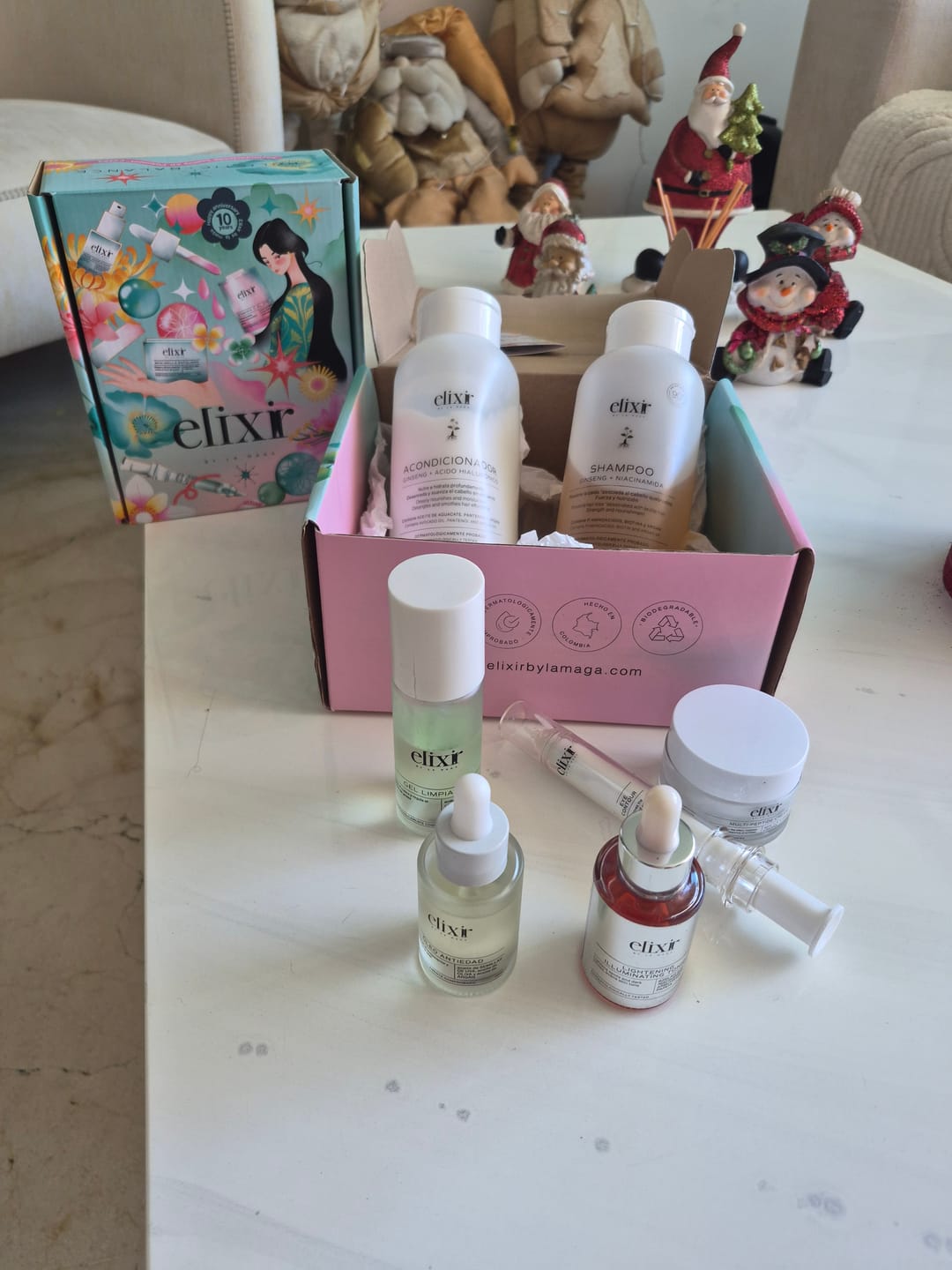 Customer photo review of Tónico Iluminador Aclarante