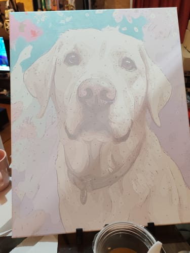 Customer photo review of FATE (Pintura por Números) 40x50 cm