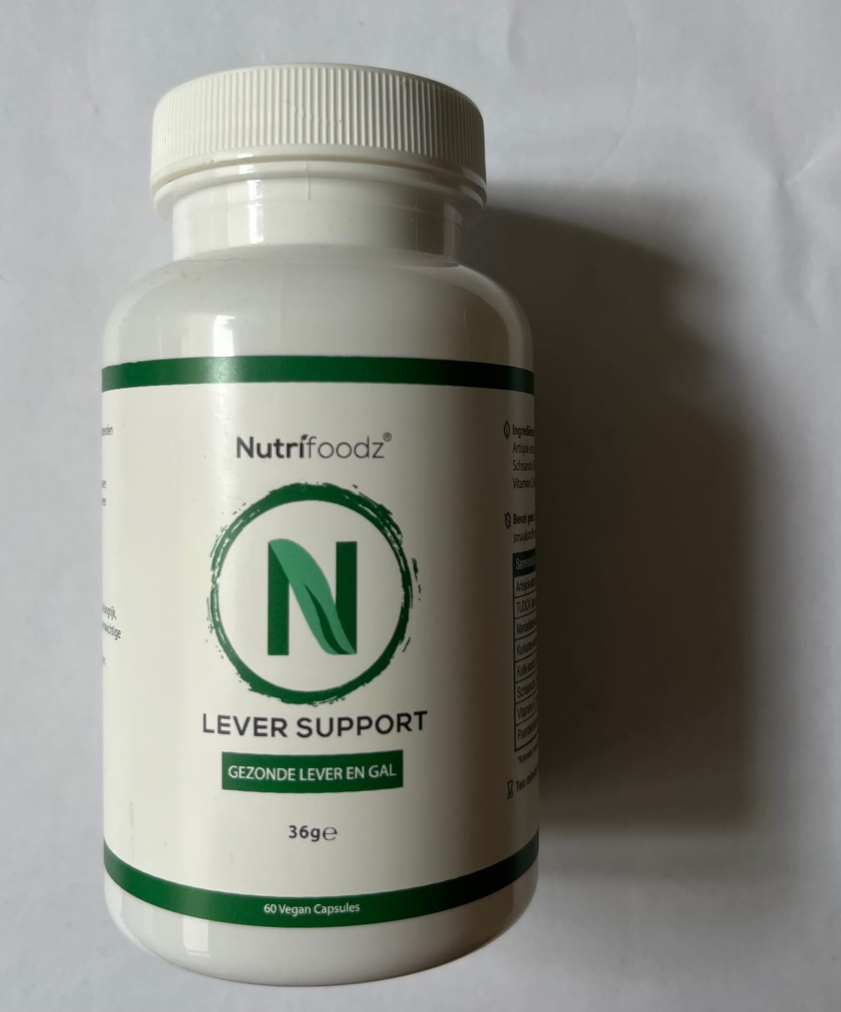 Customer photo review of Nutrifoodz® Lever Support