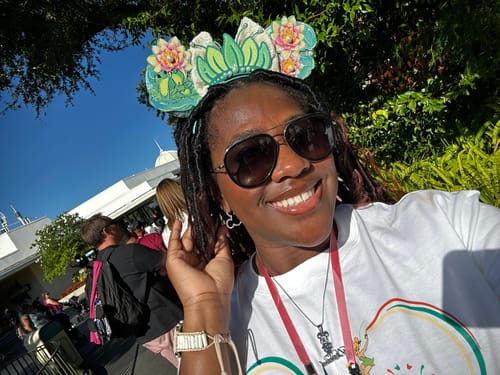 Customer photo review of Princess & Frog Mickey Ears