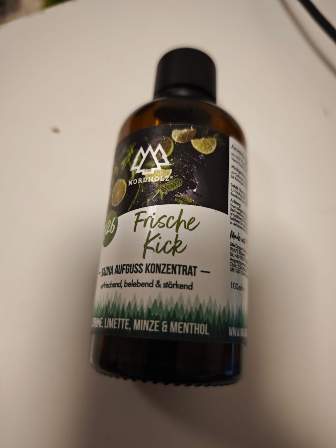 Customer photo review of Sauna Aufguss Konzentrat #26 Frische Kick