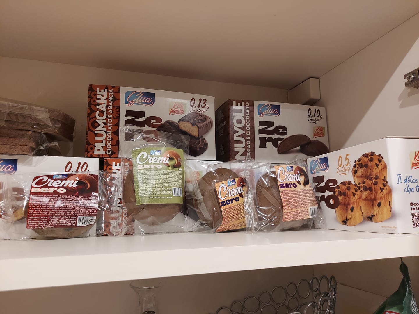 Customer photo review of Biscotti proteici Nuvole ricoperto di cioccolato e arancia