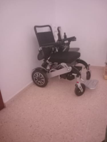 Customer photo review of Silla de Ruedas Eléctrica Plegable  Modelo TOLEDO iva Reducido