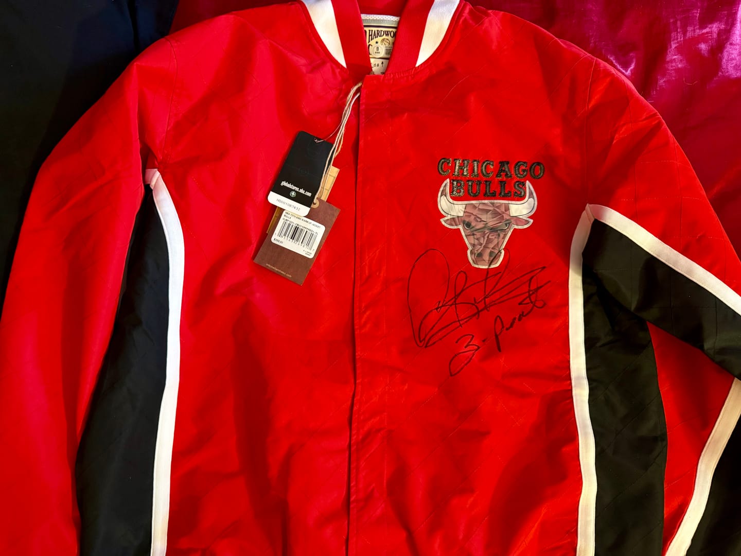 Customer photo review of Dennis Rodman Autograph Signing
