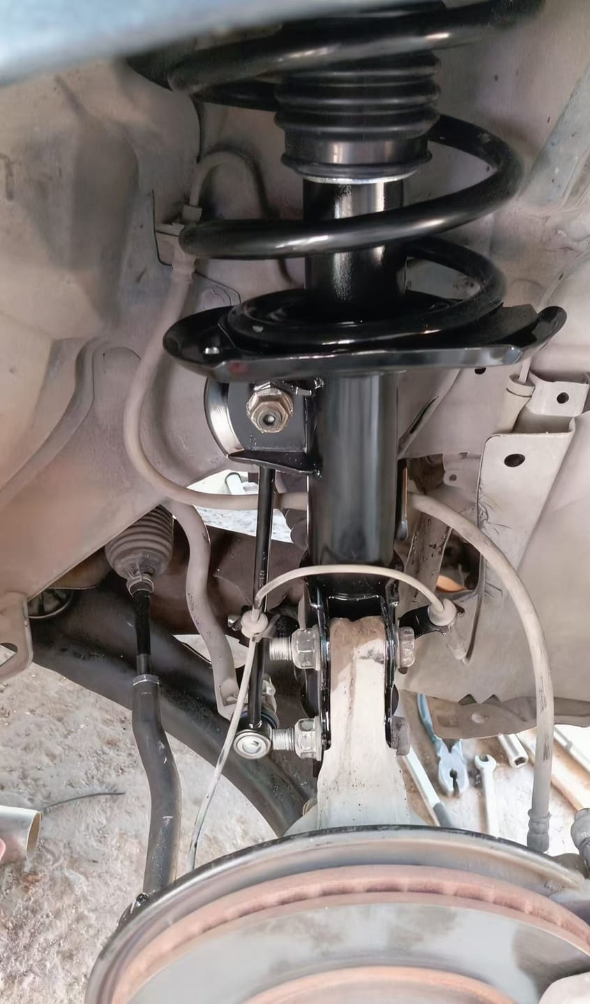 Customer photo review of 2Pcs Front Shock Absorber Assembly for 2014-2019 Nissan Sentra