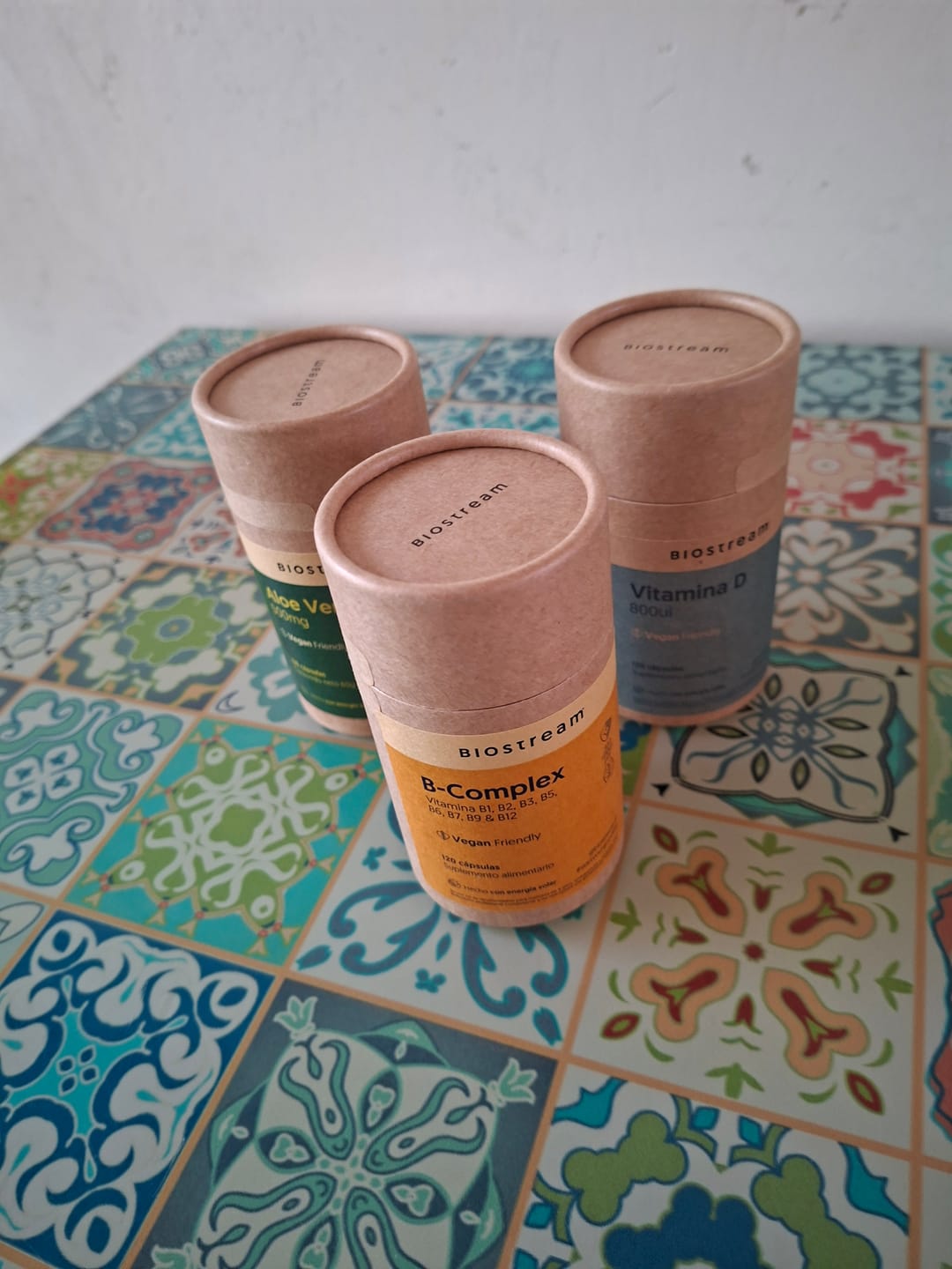 Customer photo review of B-Complex 120 Cápsulas - Vitamina B1, B2, B3, B5, B6, B7, B9 & B12 - Vegano