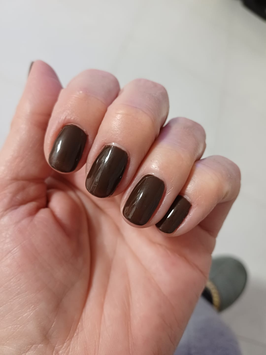 Customer photo review of Smalto Semipermanente LCI -  Cioccolato