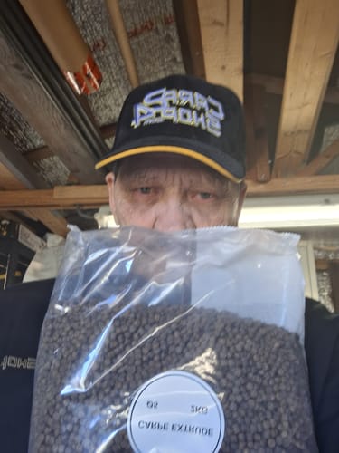 Customer photo review of CARPE EXTRUDEE (PURPLE PELLET)