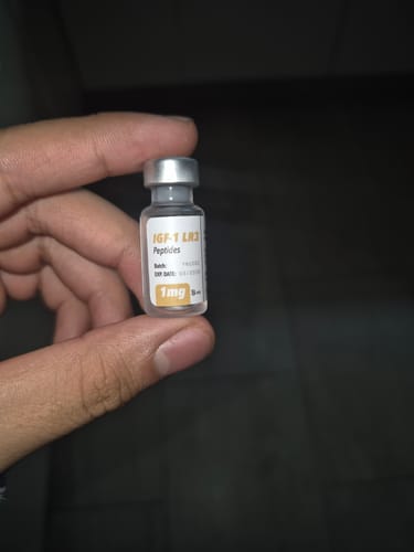 Customer photo review of IGF-1 LR3 Peptidos XT Labs